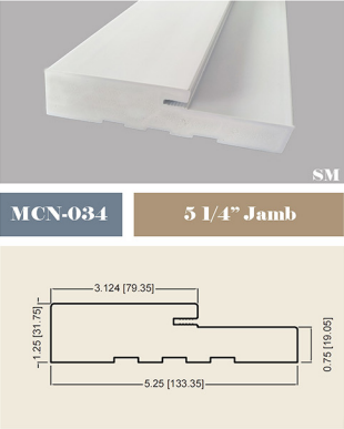 MCN-034 5-1/4″Jamb