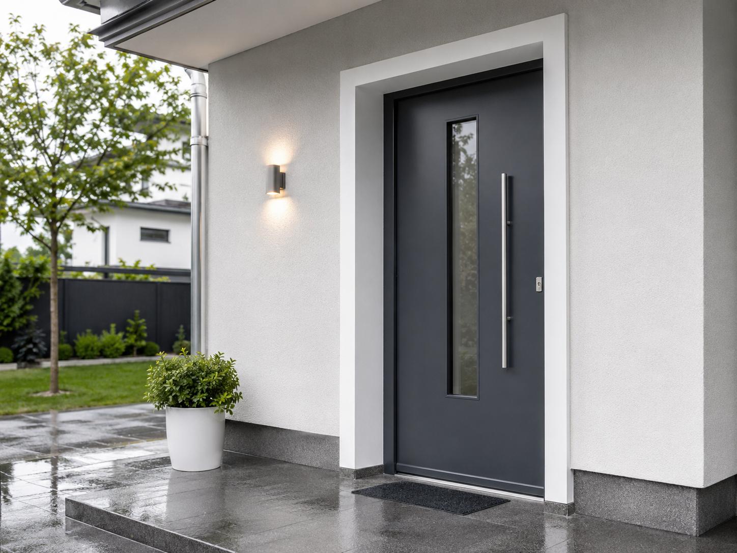 PVC door frame design