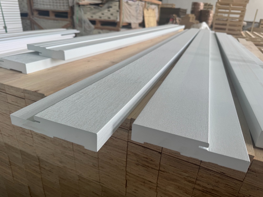 pvc door frame material